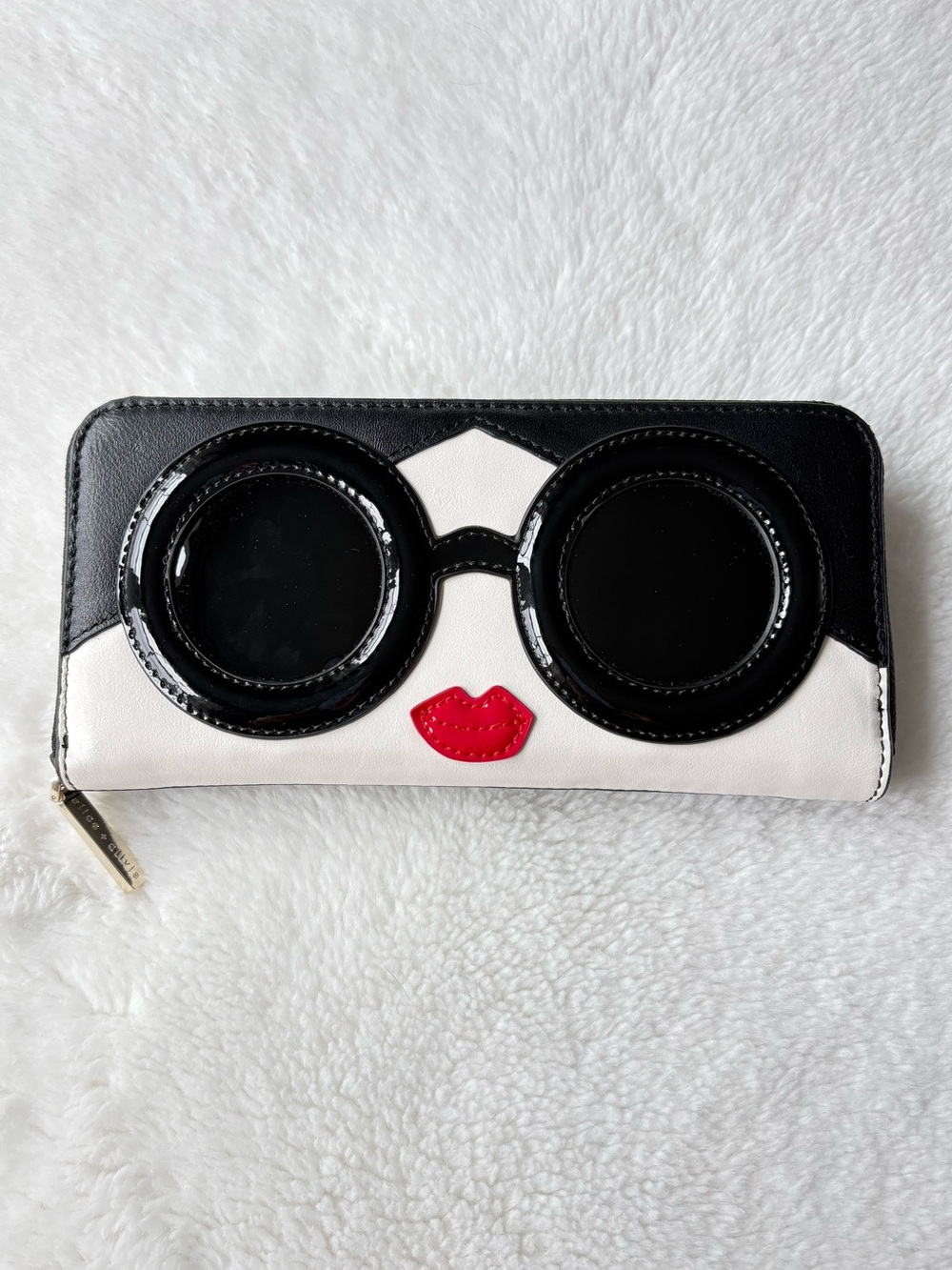 Alice + Olivia Stace Face Zip Wallet, New! - Picture 1 of 7